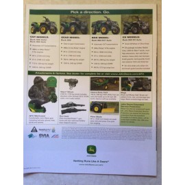 John Deere N.O.S. John Deere Buck Utility ATV For 2006 Brochure  6PAGES /EB FARM 2