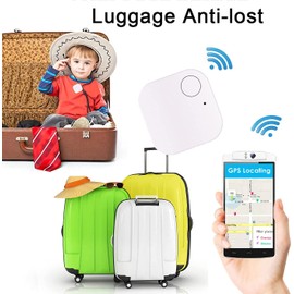 Key Finder,Key Finder for iOS/Android Phone, Key Finder and Item Locator for Purse Wallet Keychain,Bluetooth Tracker with One Touch Find & Anti-Loss Function (white)