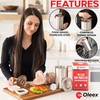 Oleex Lunch Meat Press Mold for Deli Meats-Homemade Ham Maker