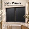 Blackout Window Film for Bedroom Privacy – Self-Adhesive Light Blocking