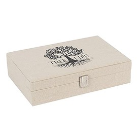 Something Different TL_0060 Jewellery Box | Tree of Life Canvas | 1pc, Brown