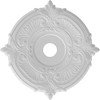 Ekena Millwork CMP22AT Attica Thermoformed PVC Ceiling Medallion (Fits Canopies
