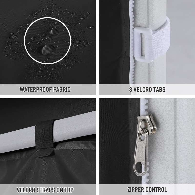 COOSHADE Instant Canopy SunWall 8x8 Canopy SideWall for Pop up