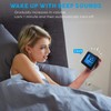 Plumeet Digital Alarm Clock Kids Alarm Clock with Snooze and