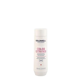 Goldwell Dualsenses Color Extra Rich Brilliance Shampoo 100 ml Colour-Friendly Shampoo for Coloured, Strong Hair