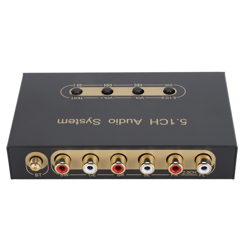 5.1CH Sound Decoder Support ARC Optical Fiber Coaxial Bluetooth Digital