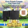 220 V AC Solenoid Valve Brass 3/4 Inch Electromagnetic Valve