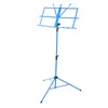 Small Music Stand Metal Portable Shelf Easy Assemble Lift Fold