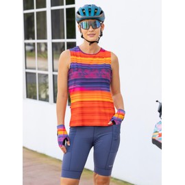 Terry Bike Shorts Women Padded Cycling Shorts for Women, Hi Rise Holster High Waisted Compression Shorts, Reg & Plus Sizes - Indigo, 3X