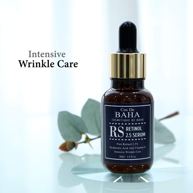 Cos De BAHA Serum Retinol Face Moisturising Cream Against Ageing