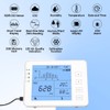 GZAIR CO2 Data Logger Monitor, Wall-Mounted Carbon Dioxide Detector, IAQ