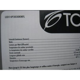 TCP  LED14P3030KNFL PAR30  LED Bulb Medium E-26 Base 25 Degree, 14 W 1100 lumens