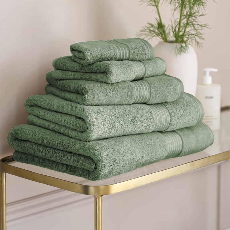 Christy Supreme Hygro 2 Hand Towels Set | Bay Leaf