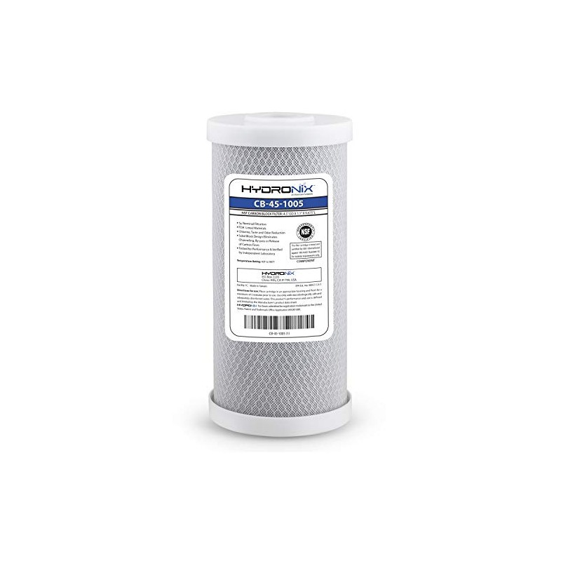 Hydronix CB-45-1005 Whole House or Commercial NSF Coconut Activated Carbon