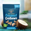Platinum Kettle Cooked Coconut Cashews - Plant Based Protein, Fiber,