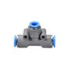 sourcing map Push to Connect Fittings T Type Tee Tube