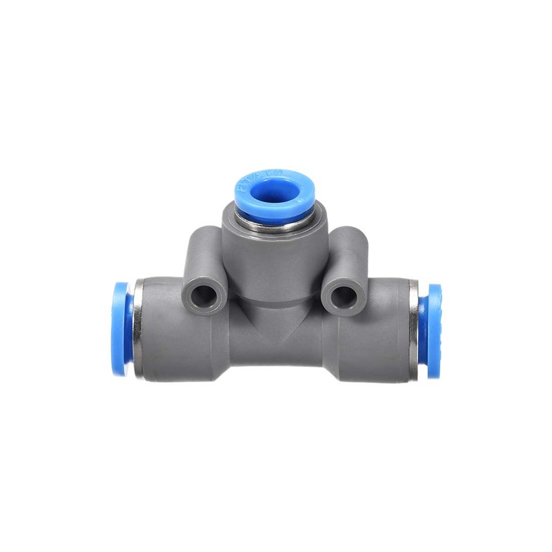 sourcing map Push to Connect Fittings T Type Tee Tube