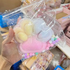 Cat Paws Squishy, Cat Paw Squishy, Taba Squishy, Squishy Prote, Colour Cat Paws Squishy, Cat Paws Squeeze Toy, Squishy Cat Toy for Adults and Children (Random Colour Match)