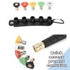 3Pcs Pressure Washer Nozzle Holder Compact Nozzle Tip Holder Spray