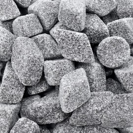 Candy Retailer Dutch Black Licorice Gems and Diamonds 1 Lb
