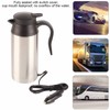 750ML Stainless Steel Car Electric Kettle Coffee Tea for Thermos