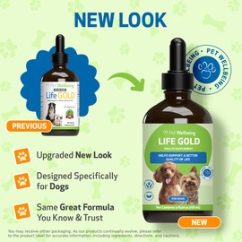 Pet Wellbeing Life Gold for Dogs (4 fl oz (118 ml))