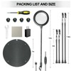 XYK Helping Hands Soldering Station with 3X Magnifying Glass with