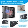 Gisafai 20 Inch High Adjustable RV Door Screen Protector Adjusts