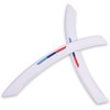 WARKLMA 2pcs Anti-Collision Patch Bumper Guard Strip Anti-Scratch Bumper Protector