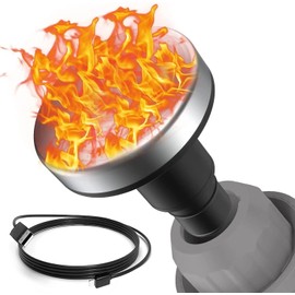 ALDOM Heated Massage Head, Thermal Massage Head Massage Gun with Heated Function, Deep Tissue Percussion Massage Gun Attachments,Suitable for Most Massage Guns