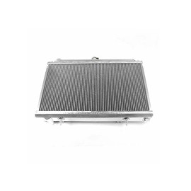 Unbranded Dual Row Aluminum Radiator For 95-98 Nissan 240SX S14 KA24DE KA24 Heat Exchanger