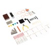 Guitar Tool Kit Bridge Pin Saddle Nut File Radius Ruler