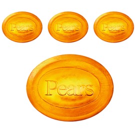 Pears Pure and Gentle with Natural Oil Soap, 100g, Pack of 4