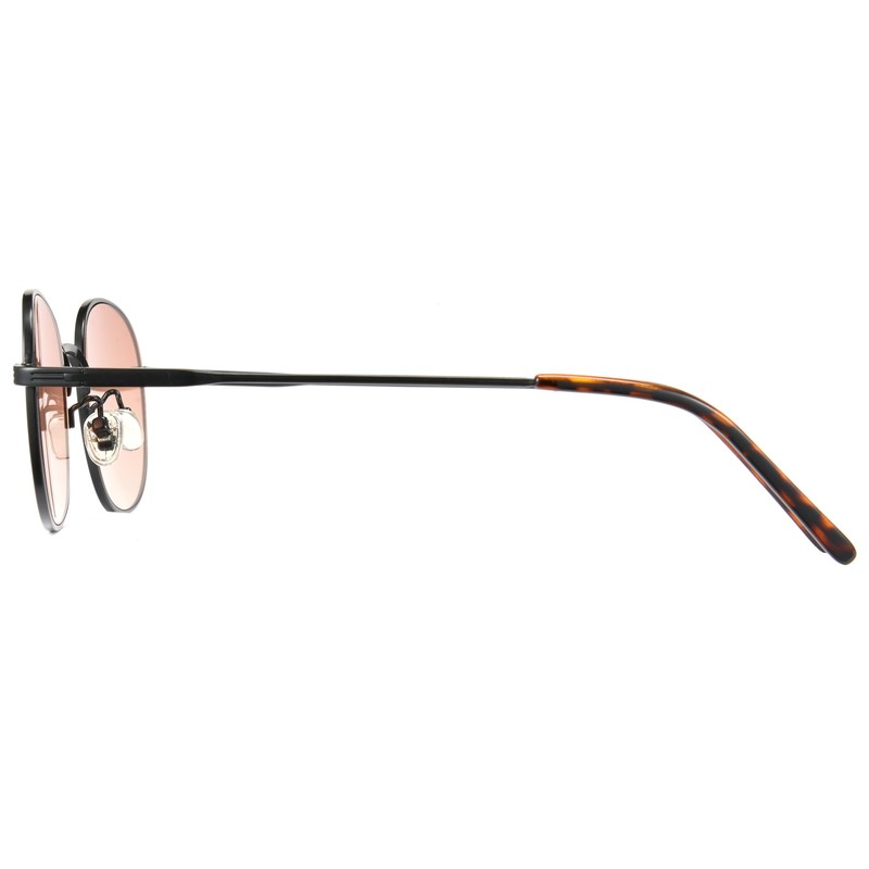Cyxus 1562 Sunglasses Oval Frame, Mental, Women's, Small Face Effect,