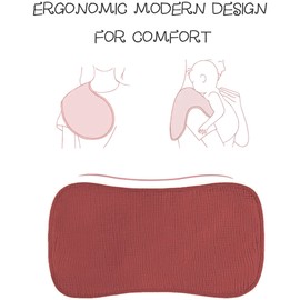 Konssy Muslin Baby Burp Cloths Sets for Unisex- 6 Pack Large 100% Cotton Burping Clothes for Newborn，Baby Girls and Boys