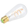 ST64 Bulb Double Spiral E27 4W Dimmable Light Bulb for