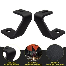 KANGIKX F150 Hood Light Mount Brackets Pillar Pods Mounts Hood Hinges LED Work/Cube Light Mount Brackets Compatible with F150 Raptor 2017-2023 and F-150 2015-2023