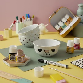 PEBEO Porcelaine 150 Paint, 45 ml Bottles, Chalkboard Black