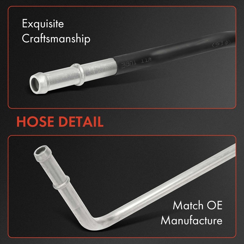 A-Premium Power Steering Return Hose Line Assembly Compatible with Honda