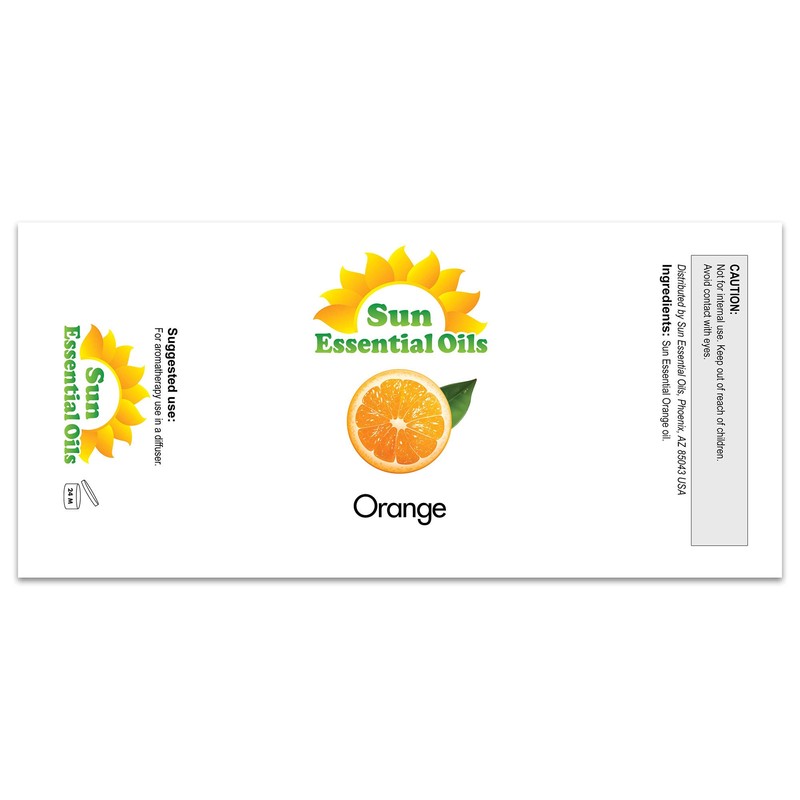 Sun Essential Oils - Sweet Orange Essential Oil 16 oz