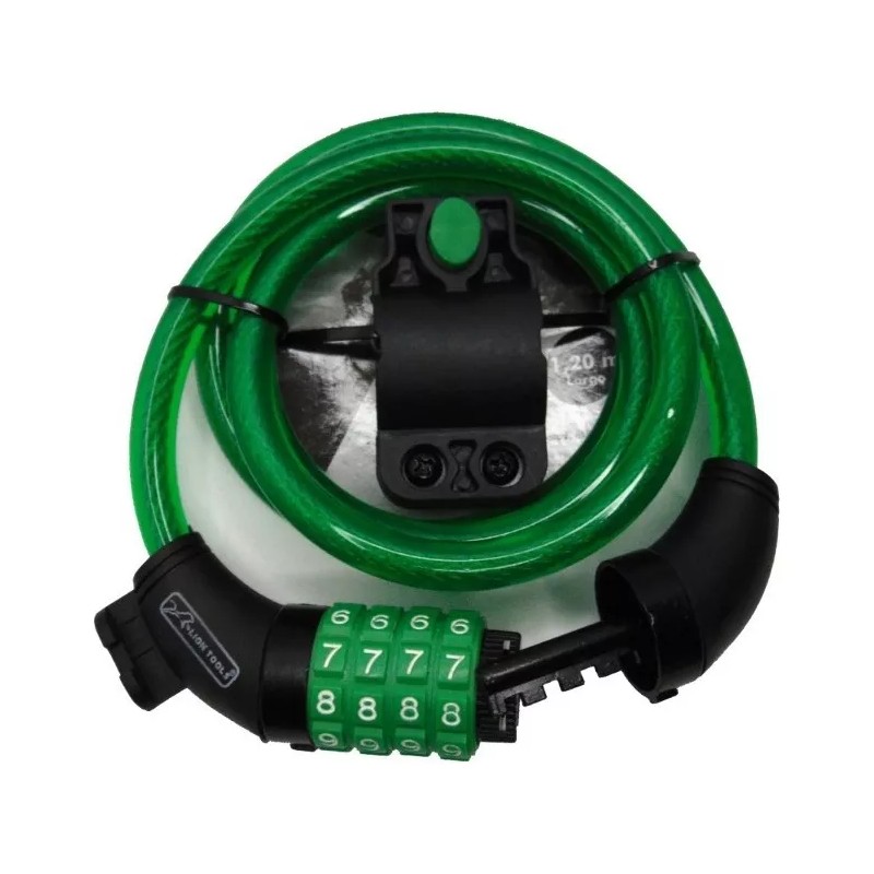 Lion Tools Candado Cadena De Seguridad Para Bicicleta 1.20 Mts