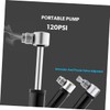 Gatuida Mini Portable Psi Tire Inflator Pump Lightweight Aluminum Alloy
