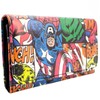 CAPTAIN AMERICA Captain America Comic Worn Red Wallet, red, Tri-Fold