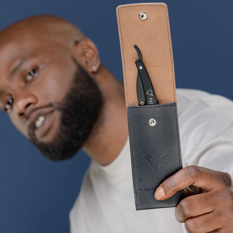 Sapiens Razor with Interchangeable Blades - Professional Razor with 10