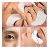 100 Pares Parches Hidrogel Contorno Ojos Aplicación Pestañas Blanco