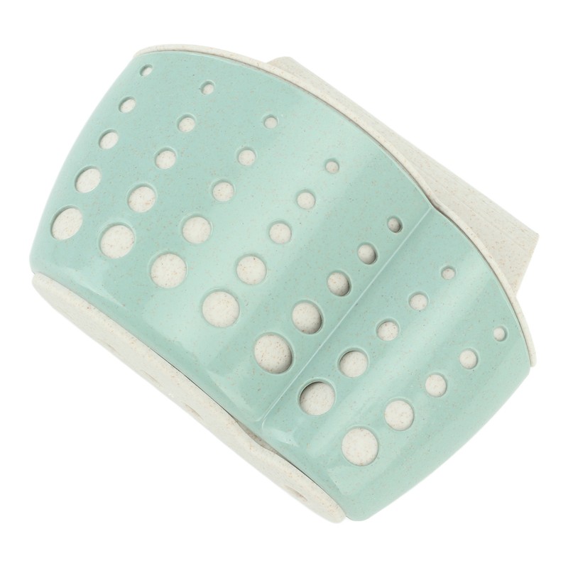 4Pcs Sink Sponge Holder PP 2 Layer Adjustable Strap Soap