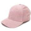 COACH BASEBALL HAT WITH LOGO PATCH, LIGHT MAUVE, ONE SIZE