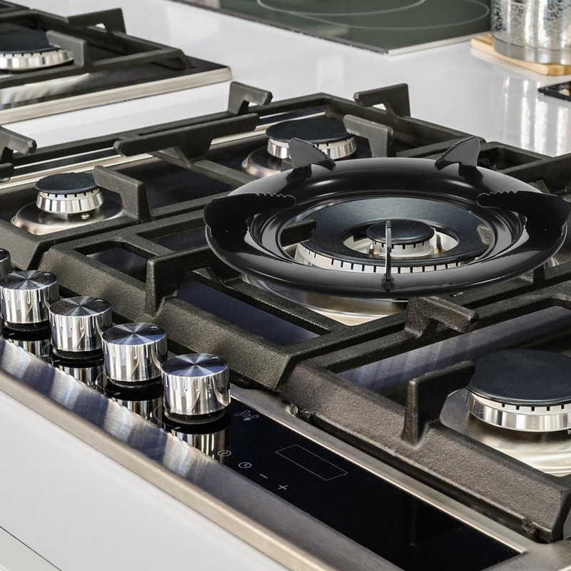 2PCS Wok Rings Wok Support Ring for Gas Stove Cast