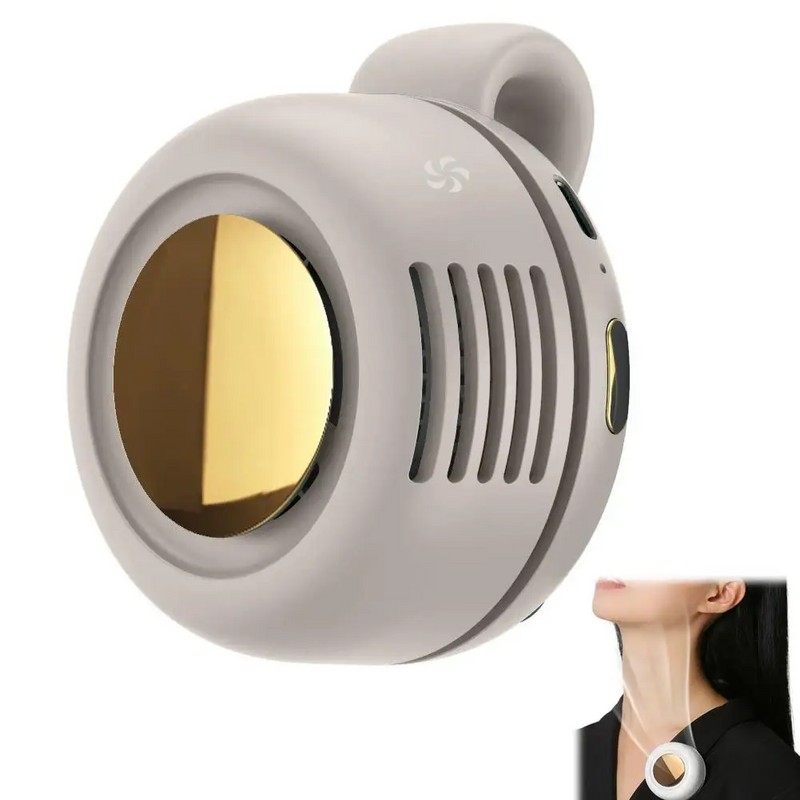 Mini Clip-On Portable Fan for Daily Cooling – Bladeless 3-Speed