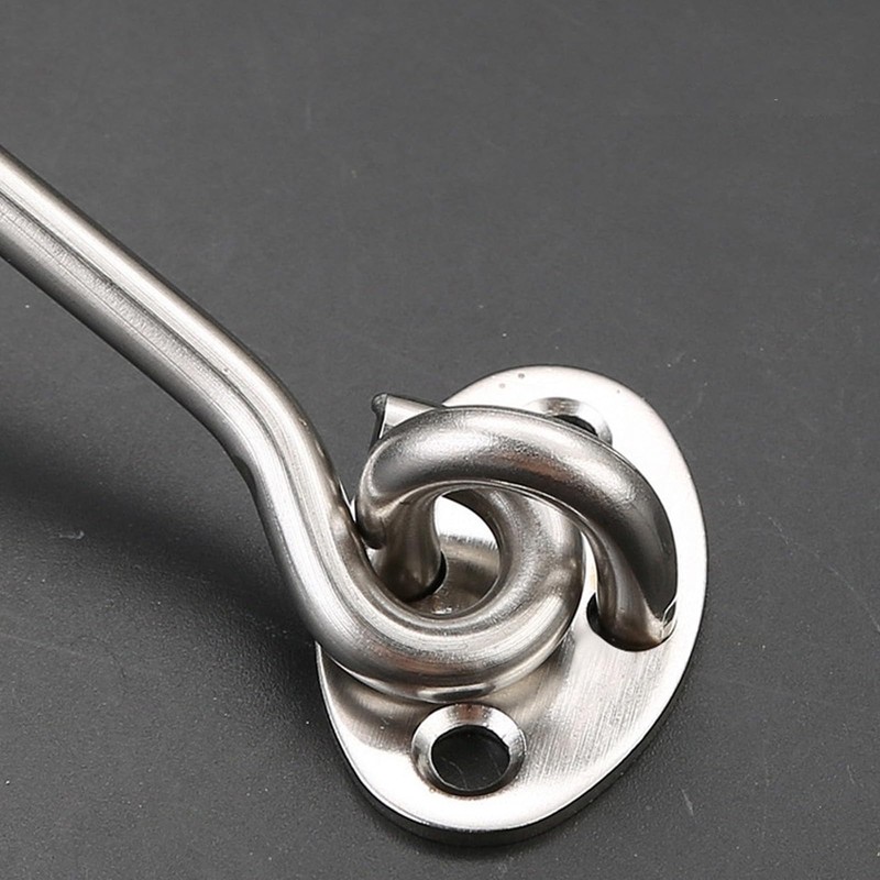 Stainless Steel 304 Heavy Duty Cabin Hook and Eye Lock